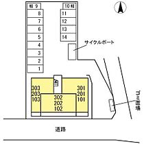 グラン　ソレイユＫ  ｜ 宮崎県宮崎市佐土原町下田島（賃貸アパート1LDK・3階・44.60㎡） その3