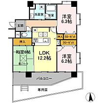 ル・グラン原町  ｜ 宮崎県宮崎市原町3丁目（賃貸アパート3LDK・1階・76.44㎡） その2