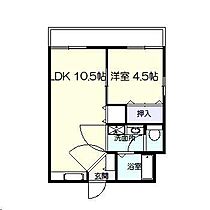 タウニィ石丸  ｜ 宮崎県宮崎市宮の元町（賃貸アパート1LDK・2階・33.00㎡） その2