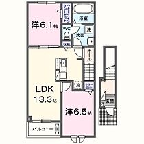 リバーストーン　マキバI  ｜ 宮崎県宮崎市源藤町（賃貸アパート2LDK・2階・59.58㎡） その2