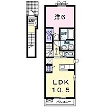 SalienteII 201 ｜ 宮崎県宮崎市大字恒久（賃貸アパート1LDK・2階・45.07㎡） その2