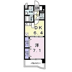 間取図画像 1DK