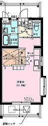 ヴィオッティ ワンルームの間取図画像