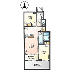 Laugh Tale 2LDKの間取図画像