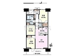 間取図画像 3LDK