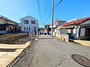 接道状況および現場風景　【国分寺市西恋ヶ窪3丁目】