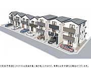 ≪完成予想図（外観）≫建物のプレゼンをさせていただきますので、実際の完成イメージを思い描いていただくことができます。お気軽にお問合せ下さい。【府中市西府町3丁目】