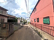 接道状況および現場風景　【八王子市元八王子町3丁目】