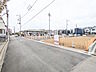 外観：接道状況および現場風景　【東村山市栄町3丁目】