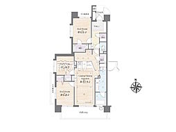 ダイアパレス南大泉 3LDKの間取図画像