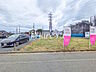 外観：B号地付近　現地写真　【日野市旭が丘2丁目】