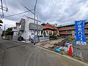 接道状況および現場風景　【三鷹市牟礼1丁目】