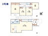 間取り：3号棟　間取図　【新座市新堀2丁目】 周辺環境はもちろん、日当たりや設備仕様など、実際に行ってみないと分からないことも多くございます。営業担当がご案内いたしますので、お気軽にお問い合わせください。