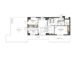 ライオンズマンション武蔵境 3LDKの間取図画像