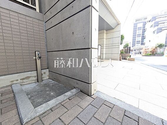 ペット足洗い場...