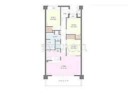 ヴィークコート豊玉サウス 3LDKの間取図画像