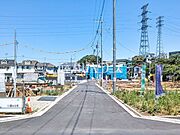 接道状況および現場風景　【国立市谷保7丁目】