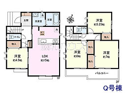 国立市谷保7丁目 全17棟 新築分譲住宅 Q号棟