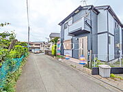接道状況および現場風景　【昭島市郷地町1丁目】