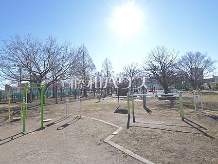 落合中央公園 (1140m)