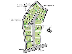 昭島市宮沢町2丁目　全14区画　建築条件付売地 6号地