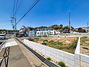接道状況および現場風景　【八王子市中山】