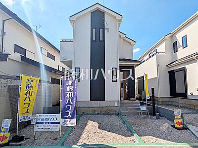 外観:接道状況および現場風景 【調布市富士見町3丁目】 外観:接道状況および現場風景 【調布市富士見町3丁目】