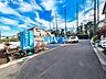 外観：接道状況および現場風景　【武蔵野市吉祥寺北町3丁目】 ここに住む方を想像して、着々と建築しております！