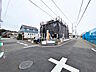 外観：接道状況および現場風景　【日野市新町4丁目】
