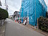 外観：接道状況および現場風景　【練馬区三原台1丁目】