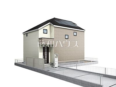 外観：3号棟　完成予想図（外観）　【西東京市向台町6丁目】 見学はしたいけど、なかなか時間が取れない・・・そんな方に出勤前や仕事終わりにマイホームを見学できるサポートをいたします。