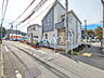 外観：接道状況および現場風景　【立川市若葉町1丁目】