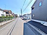 外観：接道状況および現場風景　【昭島市宮沢町2丁目】