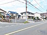 外観：2号棟　接道状況および現場風景　【八王子市上野町】