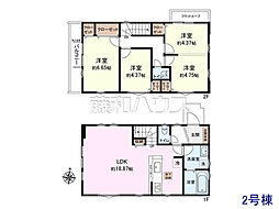 東久留米市浅間町2丁目　全3棟　新築分譲住宅 2号棟