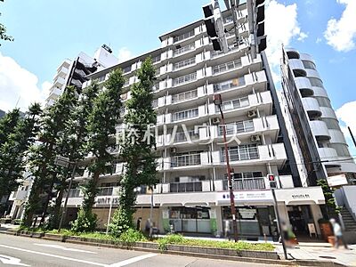 外観：≪外観≫京王線「東府中」駅 徒歩2分！この恵まれたロケーションによる幸福感は、毎朝の通勤時にしっかりと感じられるのではないでしょうか。【光シャンブル府中】