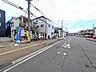 外観：接道状況および現場風景　【富士見市鶴瀬西3丁目】