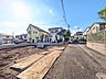 外観：接道状況および現場風景　【昭島市玉川町5丁目】