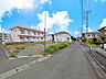 外観：接道状況および現場風景　【八王子市大塚】