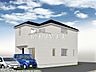その他：8号地　建物プラン例（南東パース・外観）　【東村山市恩多町5丁目】
