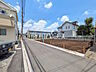 外観：接道状況および現場風景　【小平市学園東町】