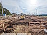 外観：E号棟　外観　【日野市新町5丁目】ここに住む方を想像して、着々と建築しております！