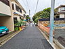 外観：接道状況および現場風景　【世田谷区赤堤2丁目】