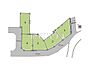 区画図：【1号地】全体区画図　【八王子市楢原町】