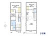 間取り：2号棟　間取図　【西東京市中町1丁目】