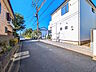 外観：接道状況および現場風景　【小金井市貫井南町1丁目】