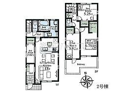 物件画像 所沢市東狭山ケ丘3丁目　全3棟　新築分譲住宅 2号棟