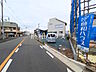 外観：接道状況および現場風景　【日野市大字日野】