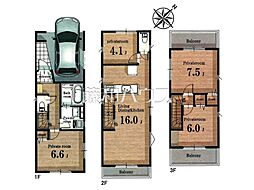 物件画像 所沢市松葉町　全1棟　新築分譲住宅