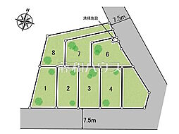 物件画像 東大和市立野3丁目　全8区画　宅地分譲 1号地